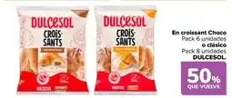 Carrefour DULCESOL En croissant Choco o clásico oferta