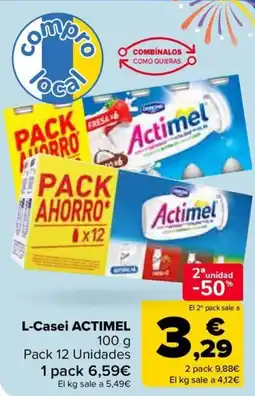 Carrefour ACTIMEL L-Casei oferta
