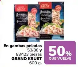 Carrefour GRAND KRUST En gambas peladas oferta