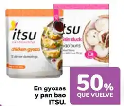 Carrefour ITSU En gyozas y pan bao oferta