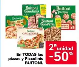 Carrefour BUITONI En todas las pizzas y piccolinis oferta