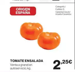 Supercor Tomate ensalada oferta