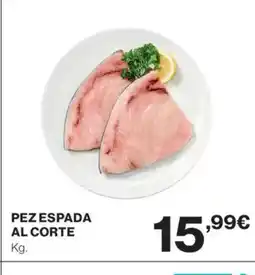 Supercor Pez espada al corte oferta