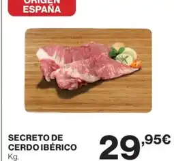 Supercor Secreto de cerdo ibérico oferta