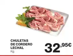 Supercor Chuletas de cordero lechal oferta