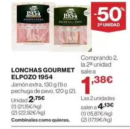Supercor ELPOZO 1954 Lonchas gourmet oferta