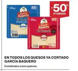 Supercor GARCÍA BAQUERO En todos los quesos ya cortado oferta