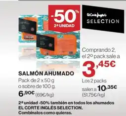 Supercor Salmón ahumado oferta