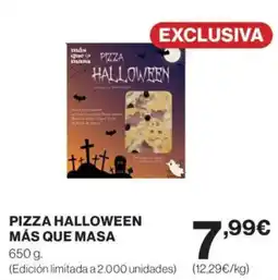 Supercor Pizza halloween más que masa oferta