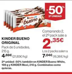 Supercor KINDER BUENO Original oferta