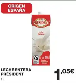 Supercor PRÉSIDENT Leche entera oferta