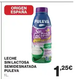 Supercor PULEVA Leche sin lactosa semidesnatada oferta