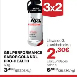 Supercor Gel performance sabor cola ndl pro-health oferta