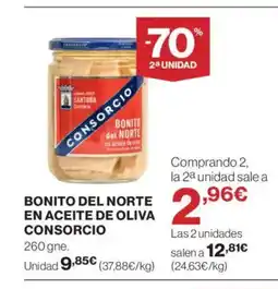 Supercor CONSORCIO Bonito del norte en aceite de oliva oferta