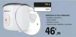 E.Leclerc Orbegozo - arrocera co-3031 oferta