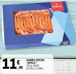 E.Leclerc Apolo - gamba cocida oferta