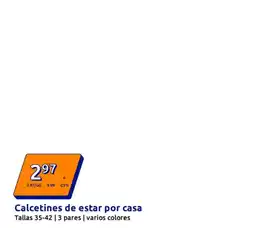 Action Calcetines de estar por casa oferta