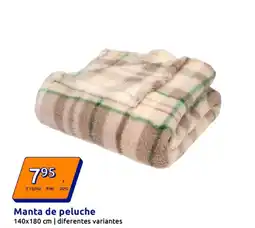 Action Manta de peluche 140x180 cm oferta