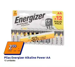 Action Pilas Energizer Alkaline Power AA oferta