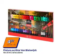Action Pintura acrílica Van Bleiswijck 40x 20 ml oferta