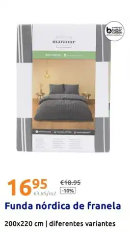 Action Funda nórdica de franela oferta