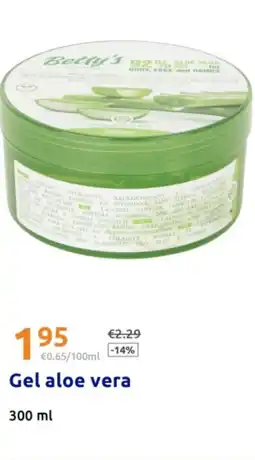 Action BETTY'S Gel aloe vera oferta