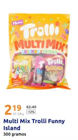 Action TROLLI Multi Mix Funny Island oferta