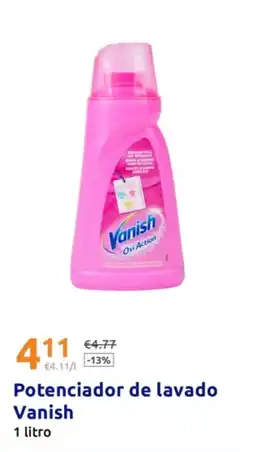 Action VANISH Potenciador de lavado oferta