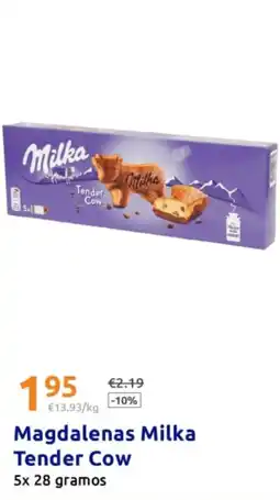 Action MILKA Magdalenas Tender Cow oferta