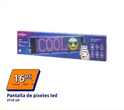 Action Pantalla de píxeles led 37x9 cm oferta