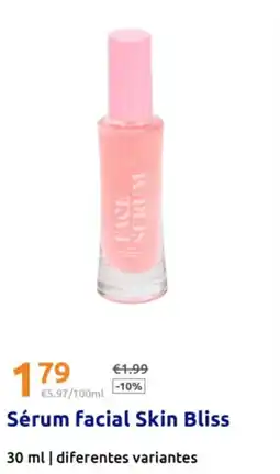 Action Sérum facial Skin Bliss oferta
