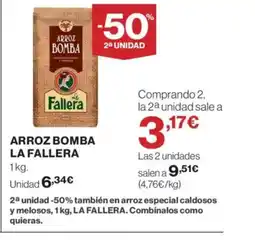 Supercor LA FALLERA Arroz bomba oferta