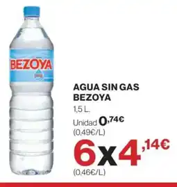 Supercor Agua sin gas oferta