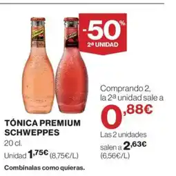 Supercor SCHWEPPES Tónica premium oferta