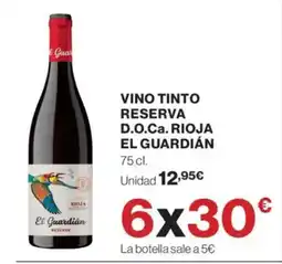 Supercor EL GUARDIÁN Vino tinto reserva d.o.ca. rioja oferta