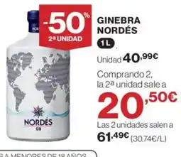 Supercor NORDÉS Ginebra oferta
