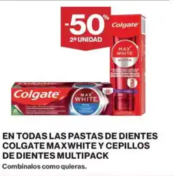 Supercor En todas las pastas de dientes colgate maxwhite y cepillos de dientes multipack oferta