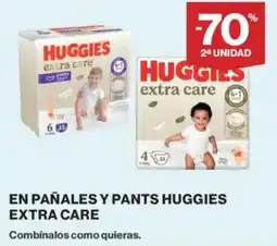 Supercor En pañales y pants huggies extra care oferta