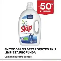 Supercor En todos los detergentes skip limpieza profunda oferta