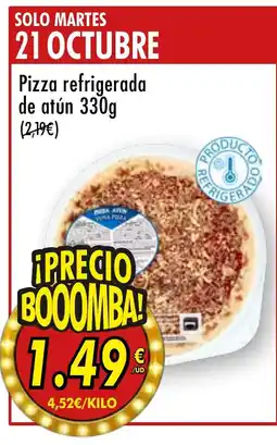 SPAR Pizza refrigerada de atún oferta