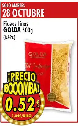 SPAR GOLDA Fideos finos oferta