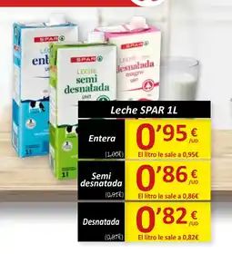 SPAR SPAR Leche oferta