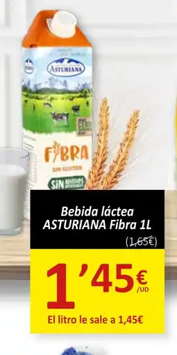SPAR ASTURIANA Bebida láctea Fibra oferta