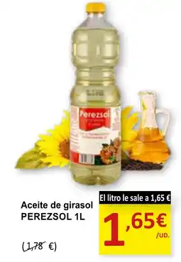 SPAR PEREZSOL Aceite de girasol oferta