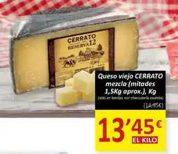 SPAR CERRATO Queso viejo mezcla oferta
