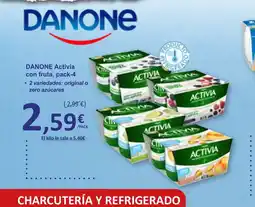 SPAR DANONE Activia con fruta oferta