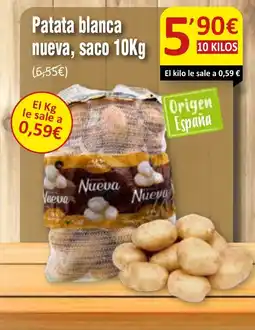 SPAR Patata blanca nueva, saco oferta