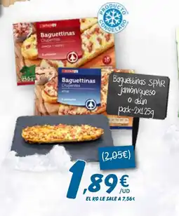 SPAR SPAR Baguettings Jamón/queso oferta