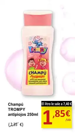 SPAR TROMPY Champú antipiojos oferta