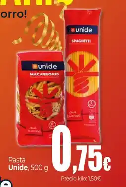 Unide Supermercados UNIDE Pasta oferta